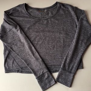 🌷NWOT🌷Zella Crop Top Athletic Wear Long Sleeve